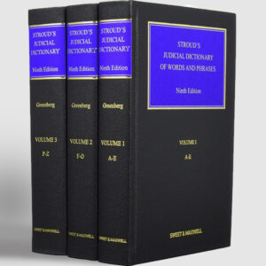 Stroud's Judicial Dictionary